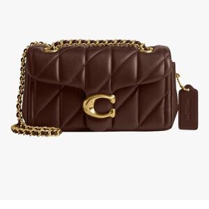 Coach Quilted Tabby 20 Maple - New